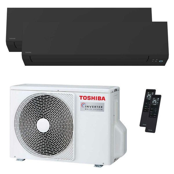 Condizionatore Toshiba Shorai Edge Black Dual Split Btu Inverter A Wifi Unit